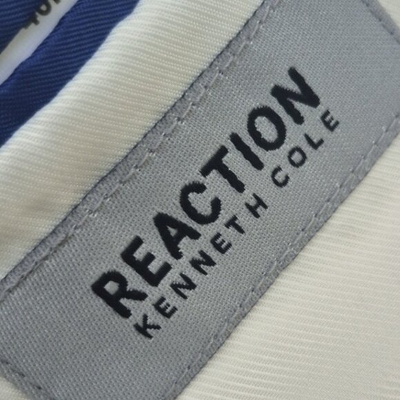 Kenneth Cole Reaction Men's White and Black Formal Sport Coat/Tuxedo Jacket - Picture 8 of 17